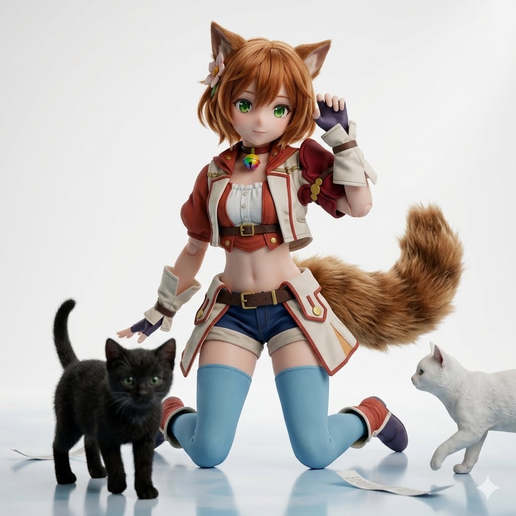 シア・ウルコット(ここ俺)　アクリルドールフィギュア