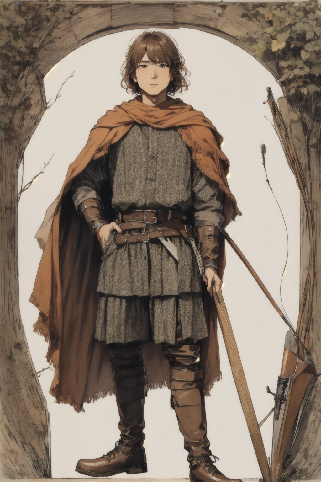 ファンタジーTRPG向け立ち絵ランダムジェネレータ(没)