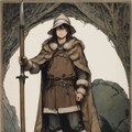 ファンタジーTRPG向け立ち絵ランダムジェネレータ(没) 6枚目