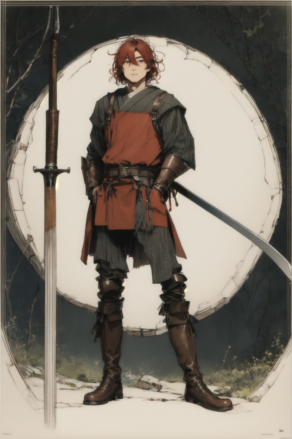 ファンタジーTRPG向け立ち絵ランダムジェネレータ(没)
