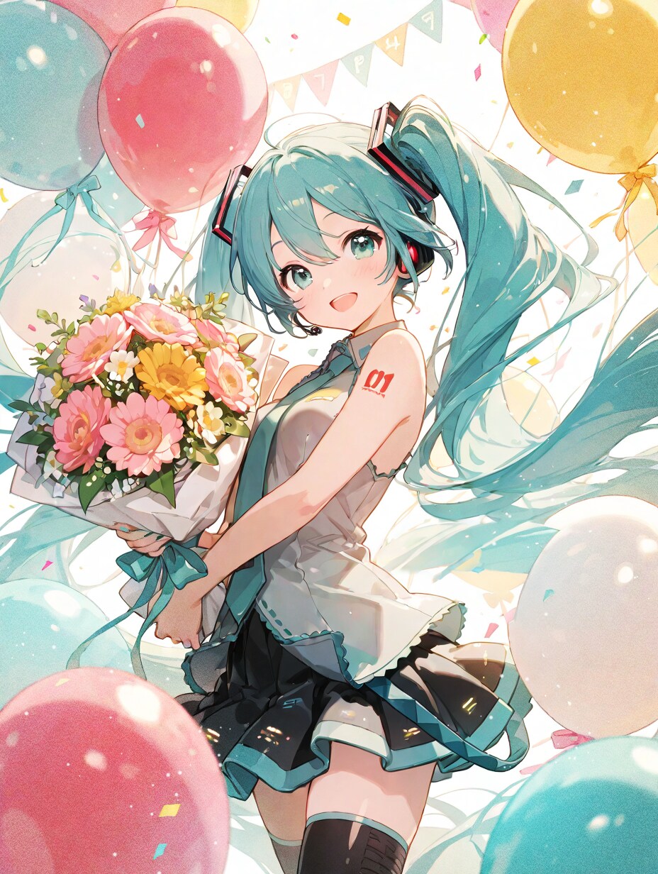 Happy Birthday | の人気AIイラスト・グラビア