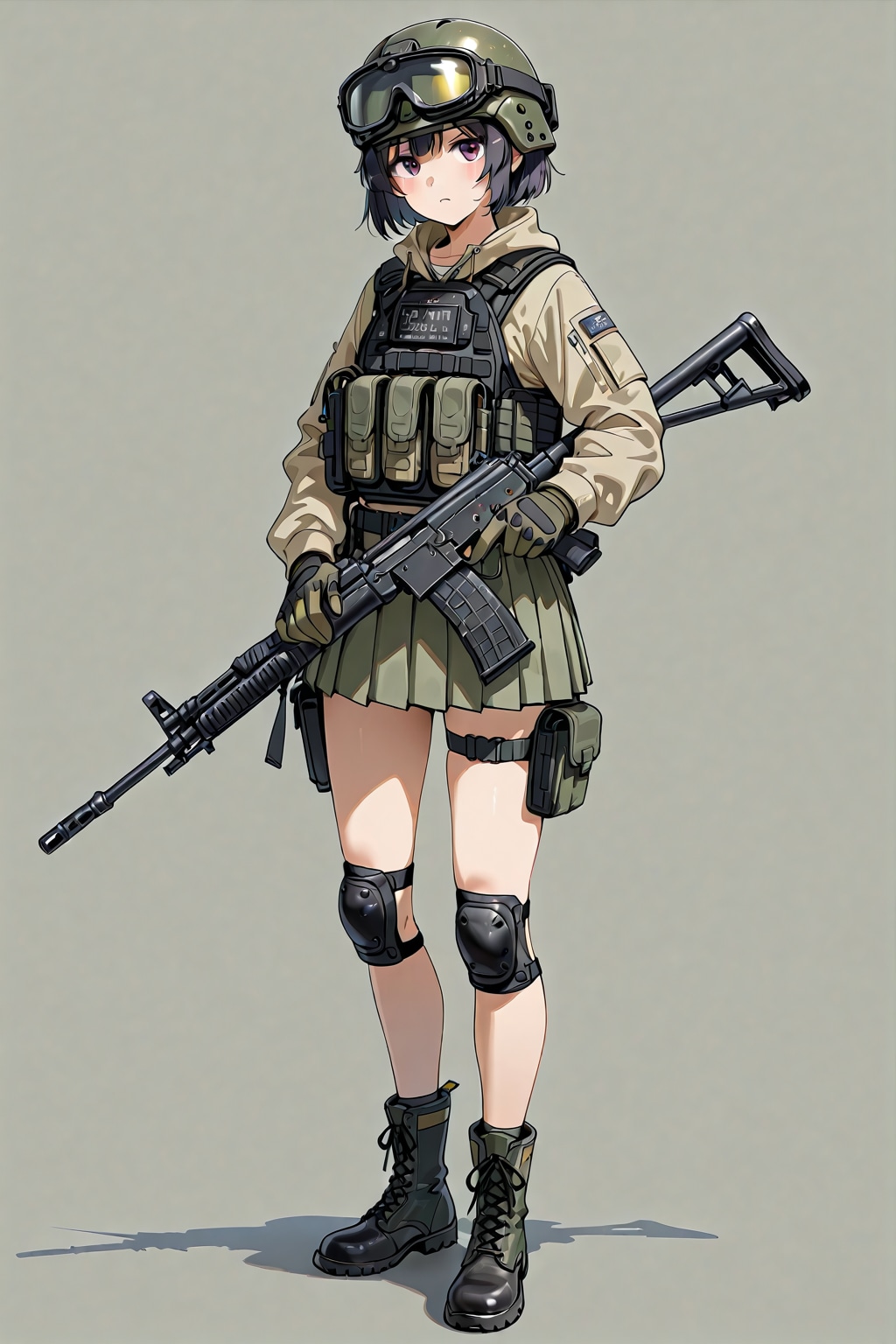 武装したJK