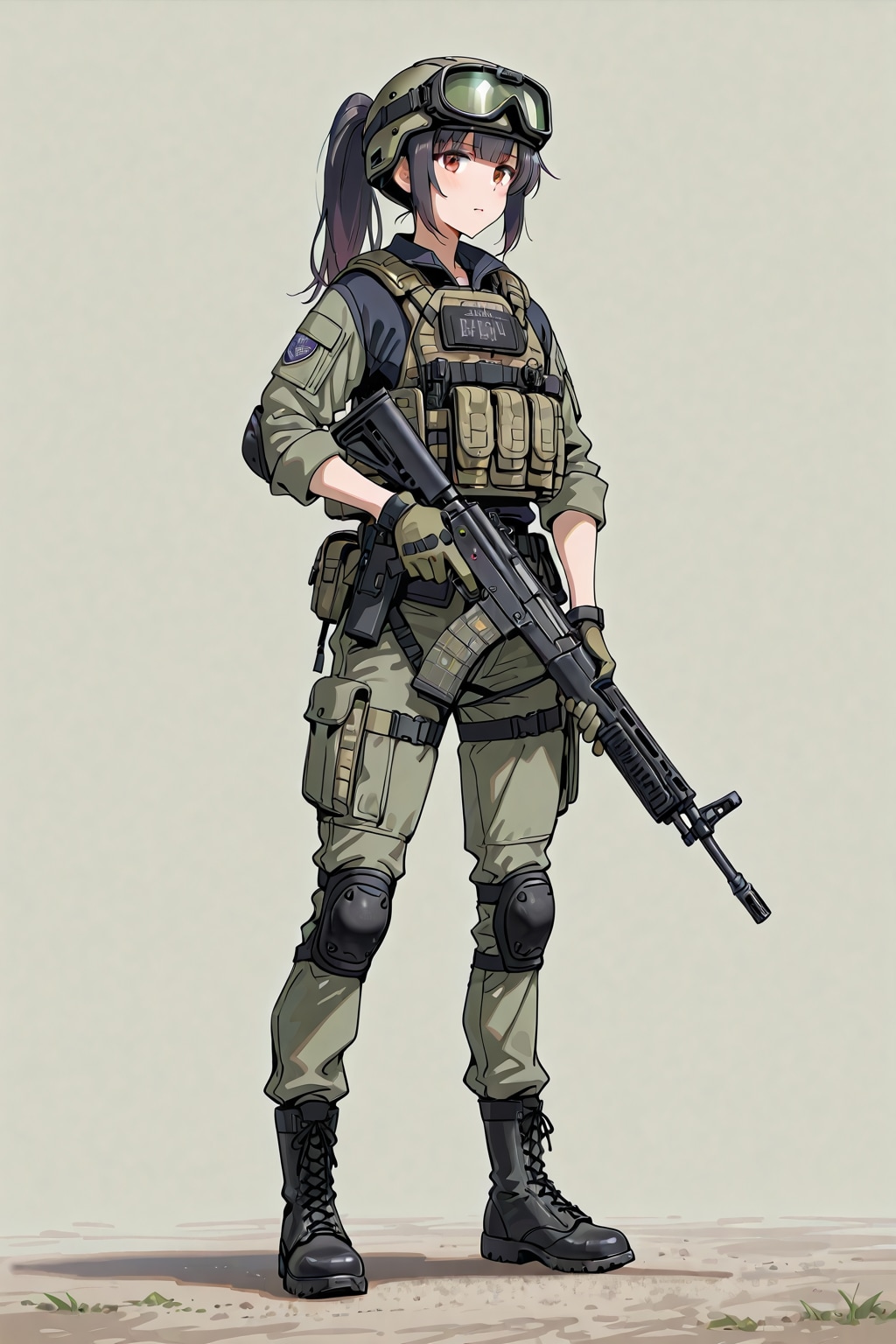 武装したJK