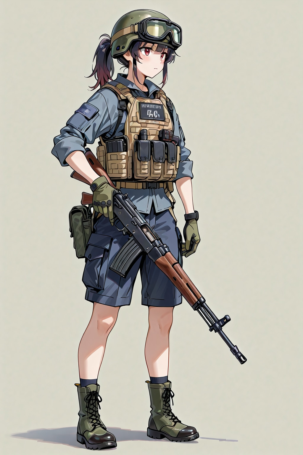 武装したJK