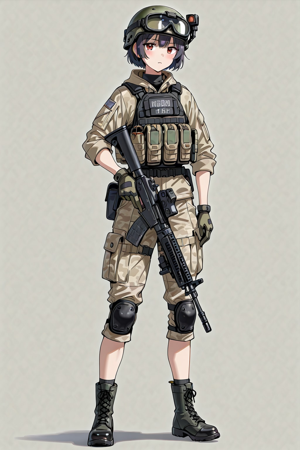 武装したJK