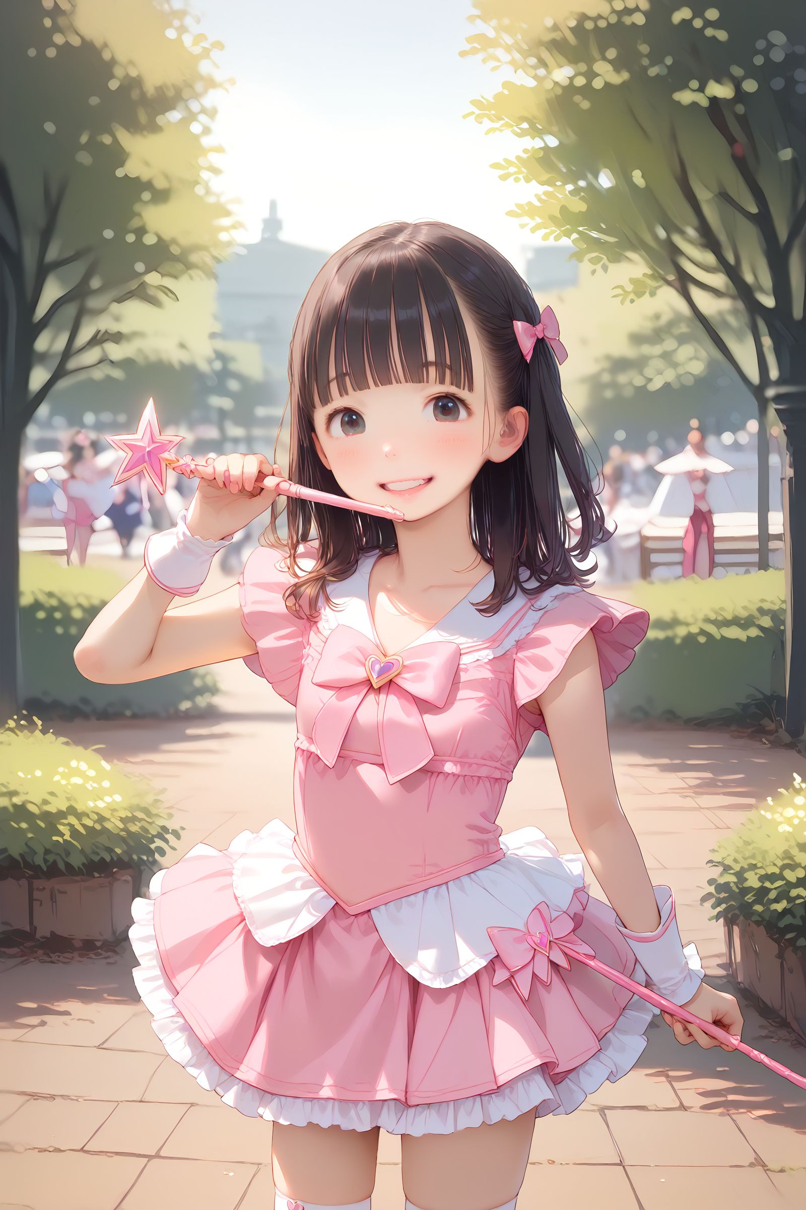 一般人たちから見た魔法少女