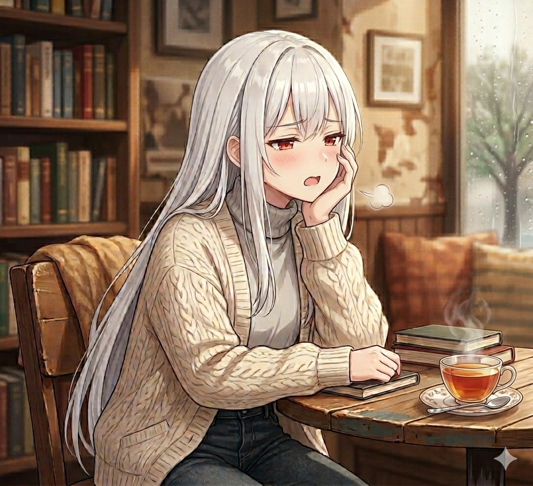 ため息 | の人気AIイラスト・グラビア