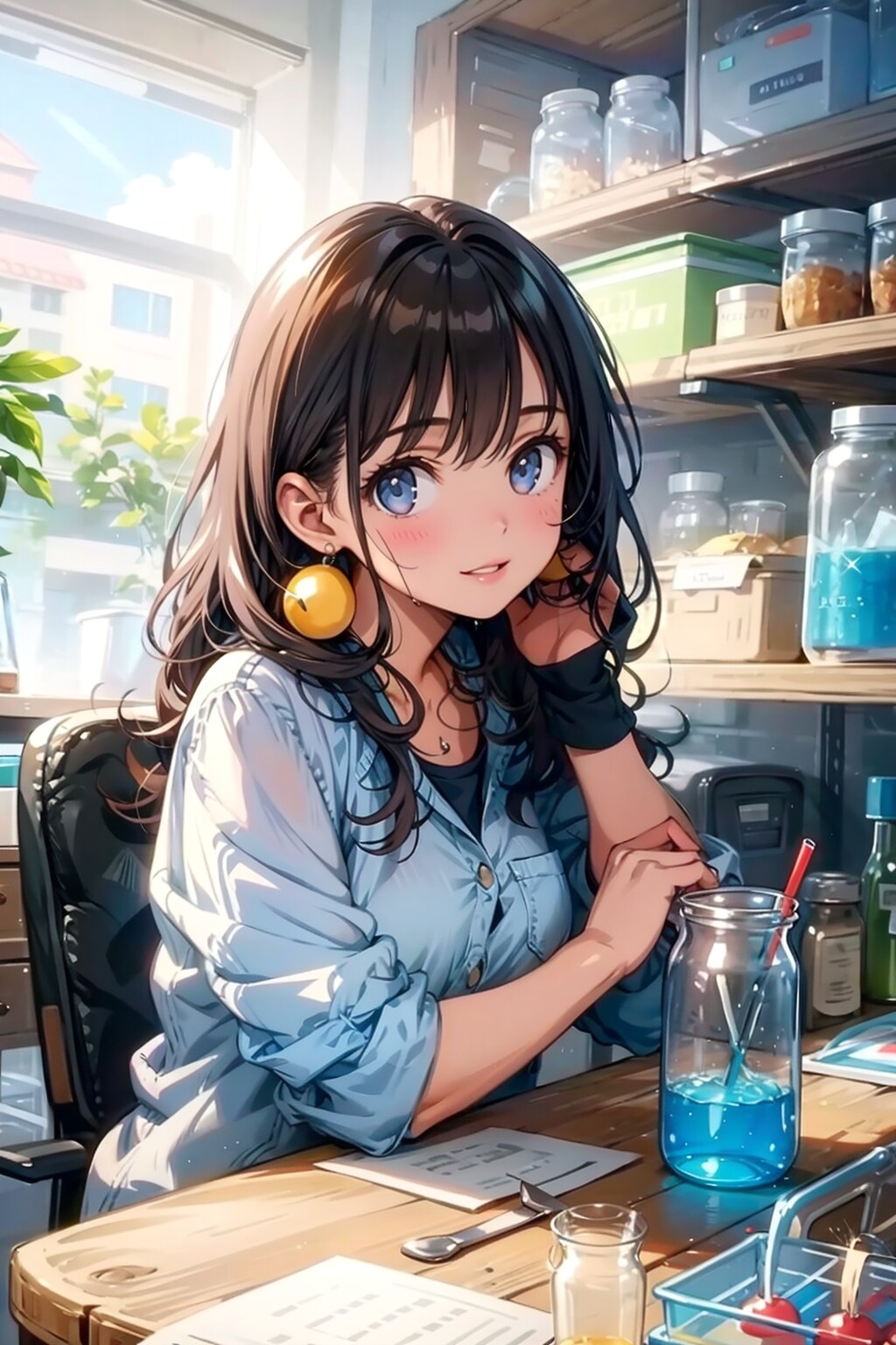 美少女科学者 | の人気AIイラスト・グラビア