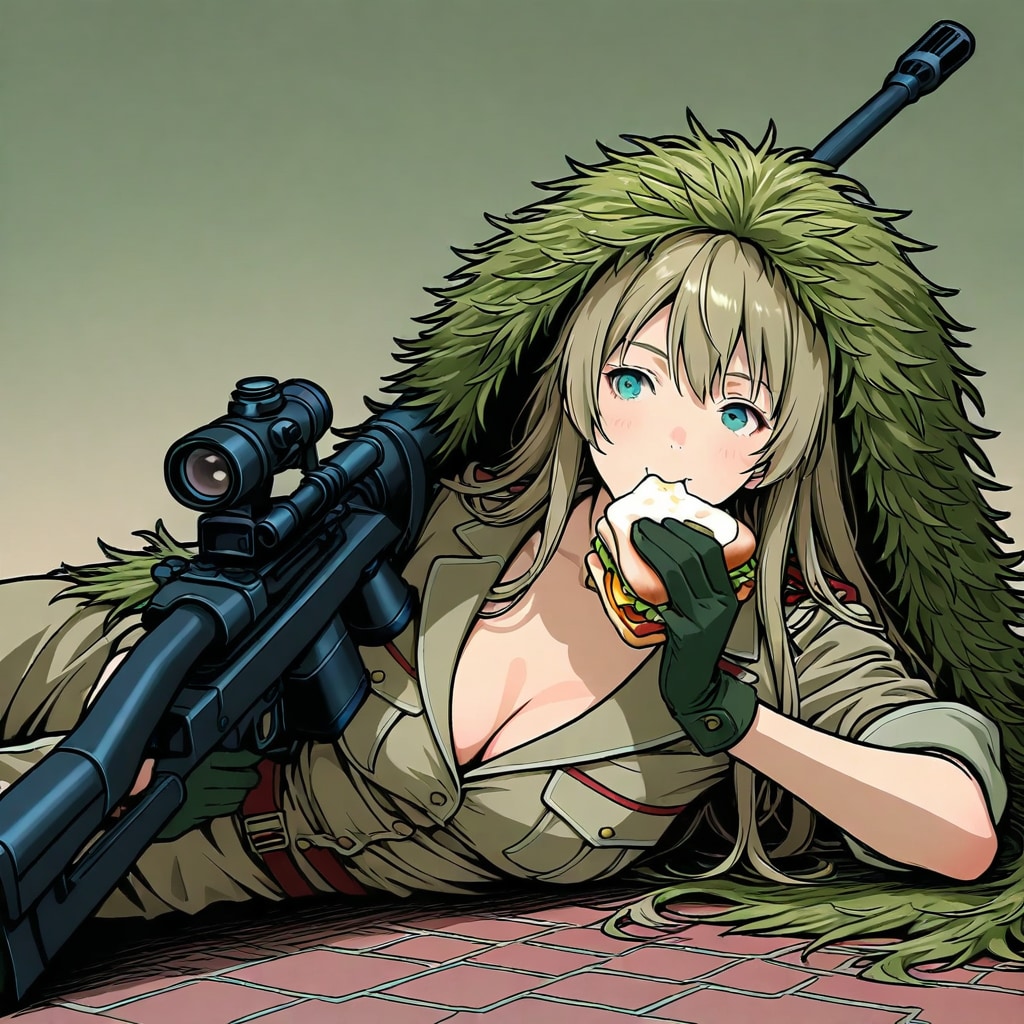 スナイパーもご飯は必要なのだ！