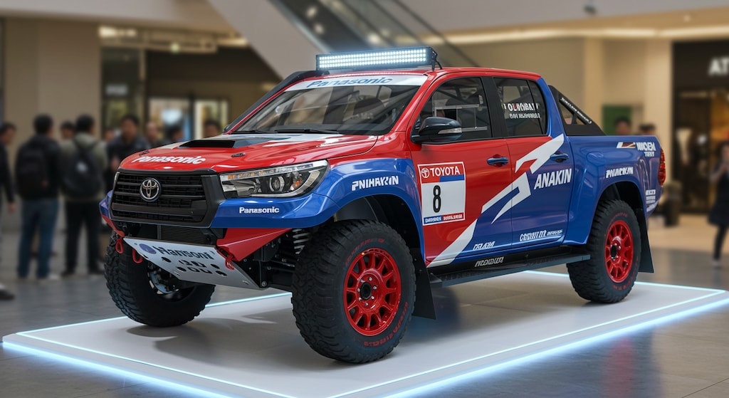 Panasonicハイラックスラリーカー