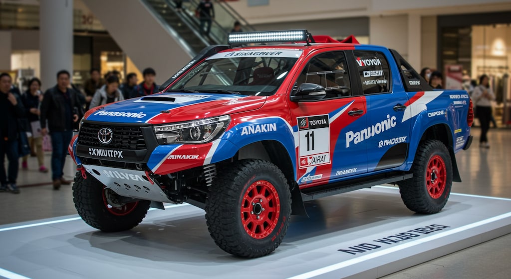 Panasonicハイラックスラリーカー