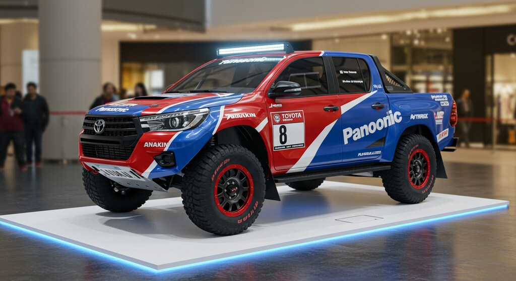 Panasonicハイラックスラリーカー