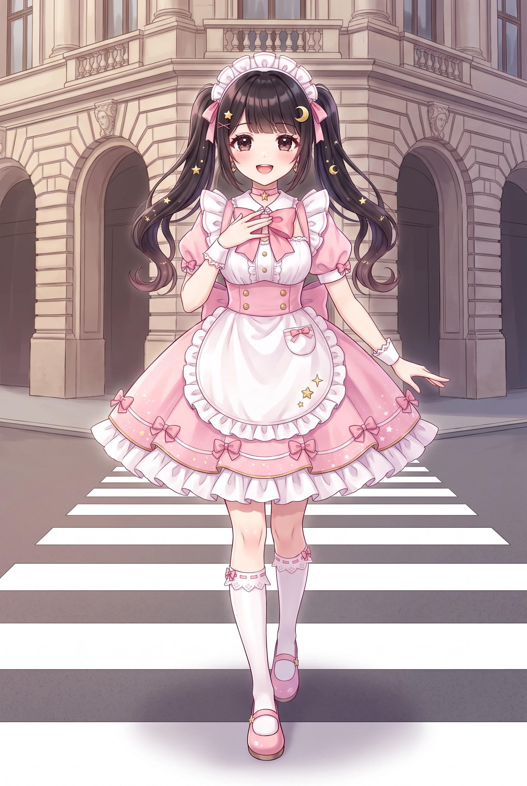 桃華街影行 | の人気AIイラスト・グラビア