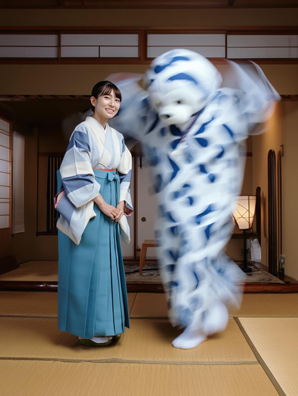 ジタバタ するなよ♪ 実家にいる知らん人も 来るぜ！