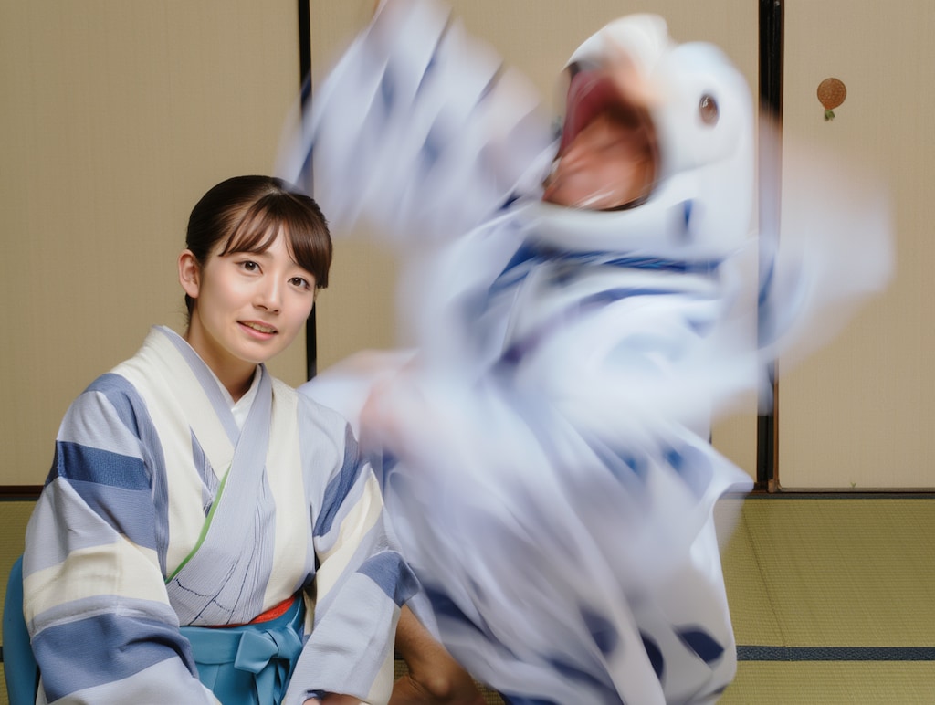 ジタバタ するなよ♪ 実家にいる知らん人も 来るぜ！