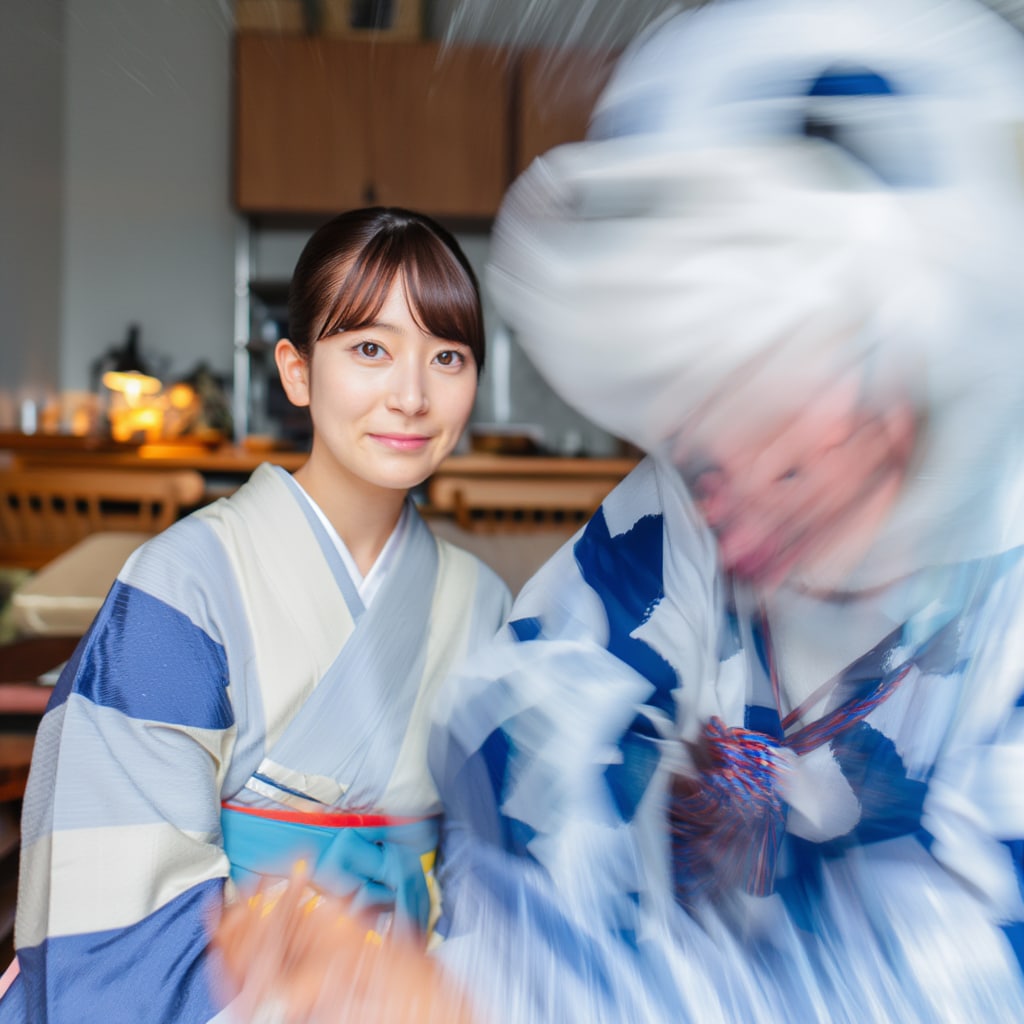 ジタバタ するなよ♪ 実家にいる知らん人も 来るぜ！