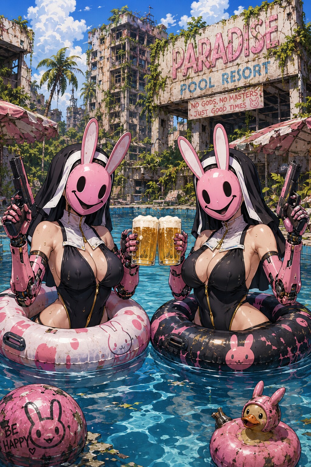 納涼。
