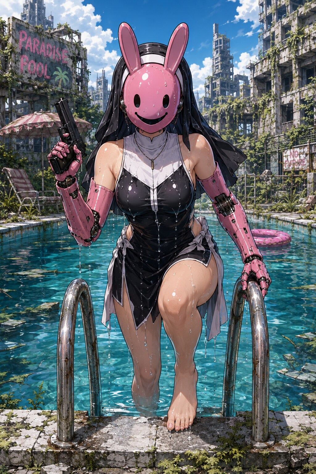 納涼。