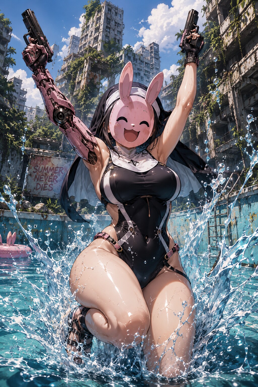 納涼。