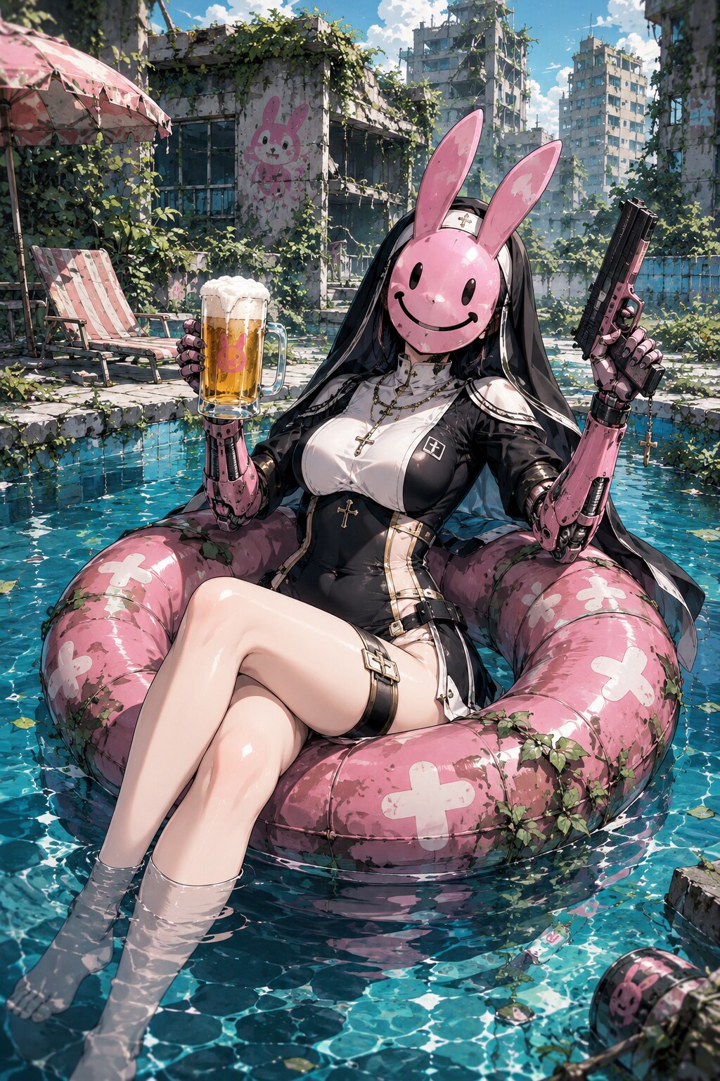 納涼。