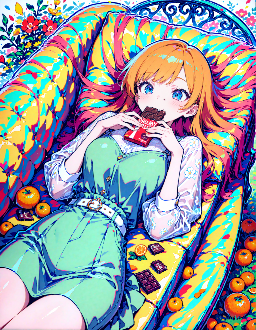 今日はブラックチョコレートの日。オレンジデー。椅子の日