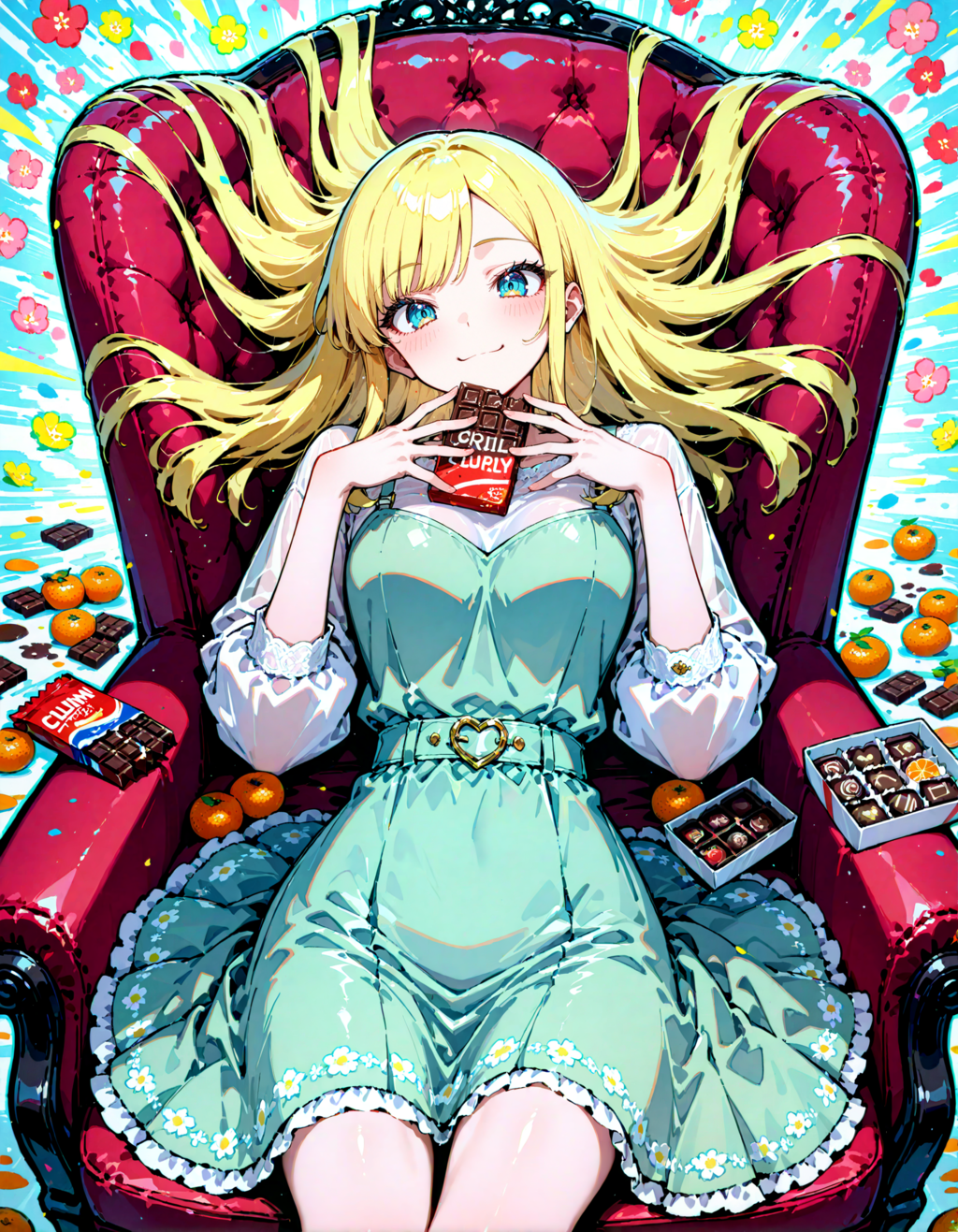 今日はブラックチョコレートの日。オレンジデー。椅子の日