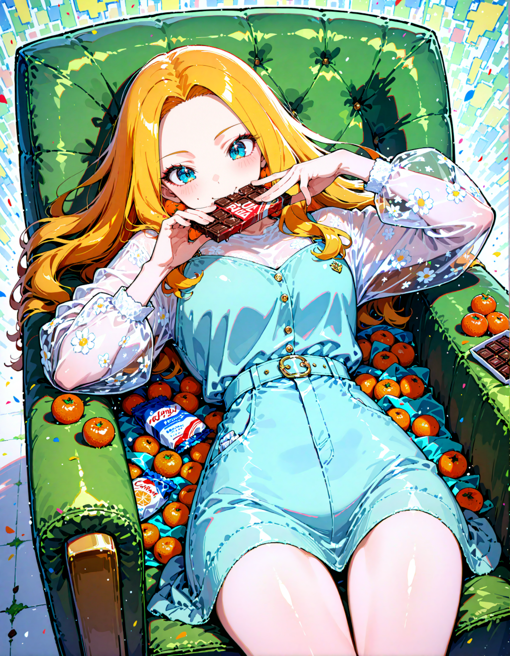 今日はブラックチョコレートの日。オレンジデー。椅子の日