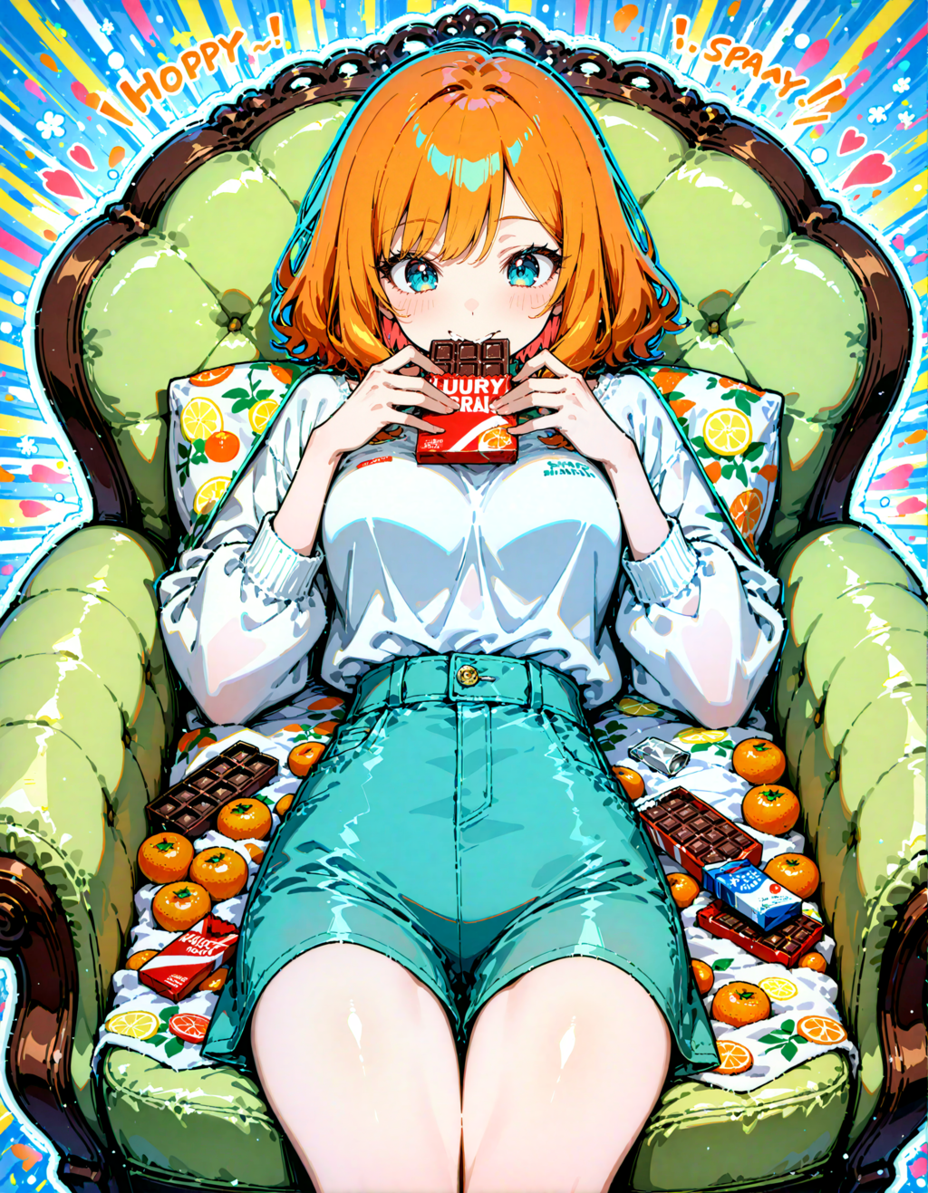 今日はブラックチョコレートの日。オレンジデー。椅子の日