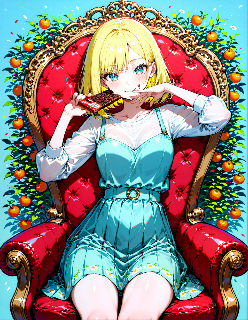 今日はブラックチョコレートの日。オレンジデー。椅子の日