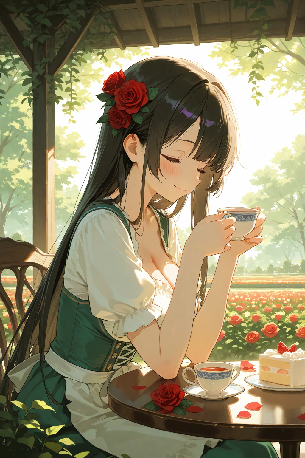 午後のひととき | の人気AIイラスト・グラビア