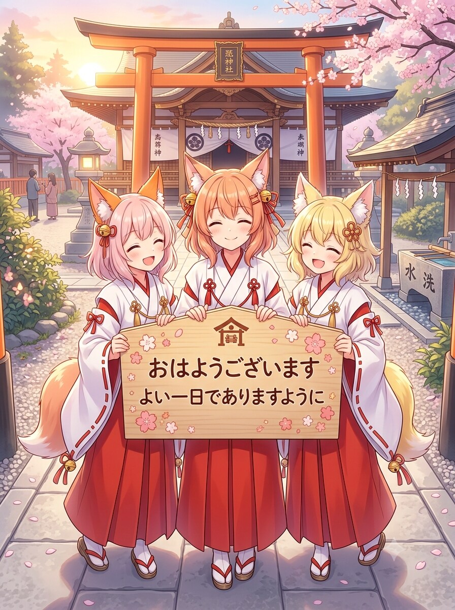 おはようございます♬ | の人気AIイラスト・グラビア