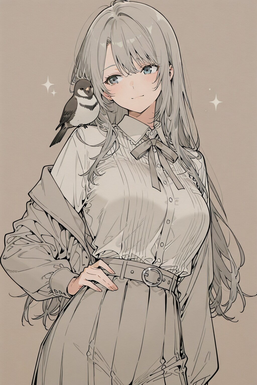 肩乗り