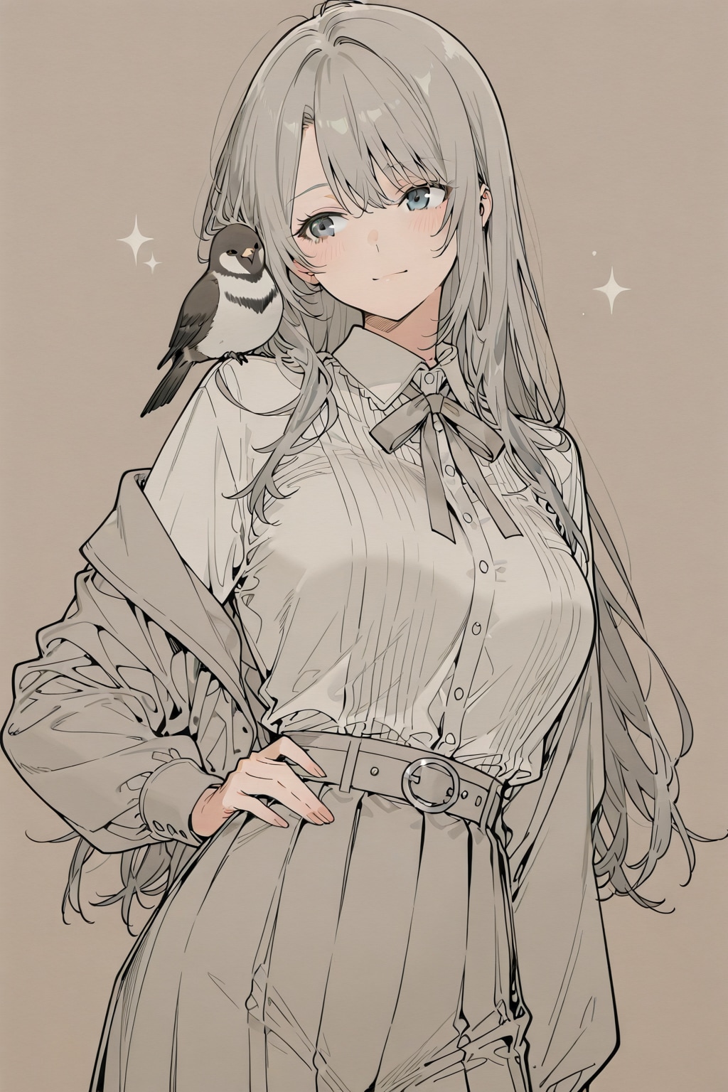 肩乗り