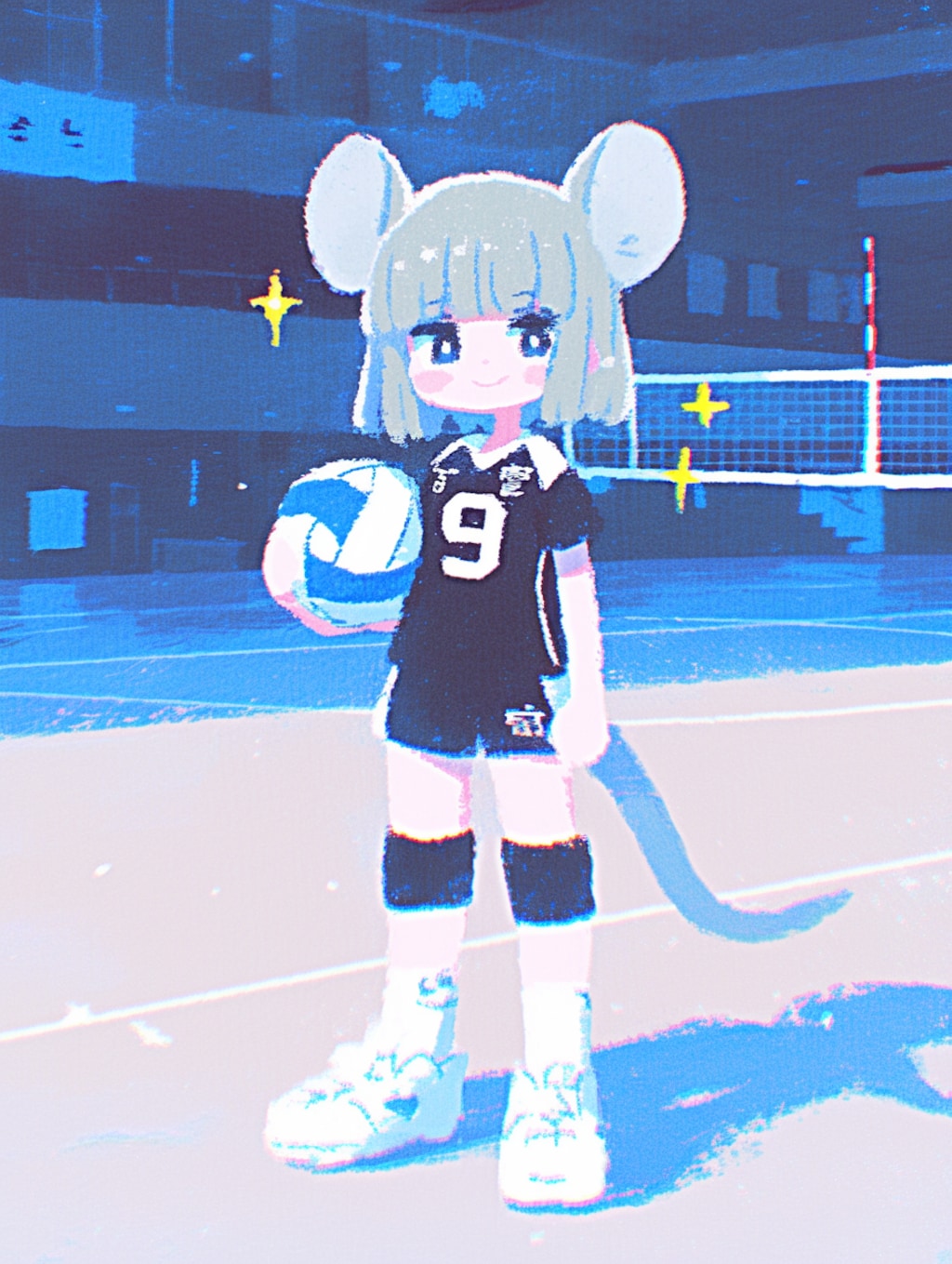 跳んで！バレーボール！