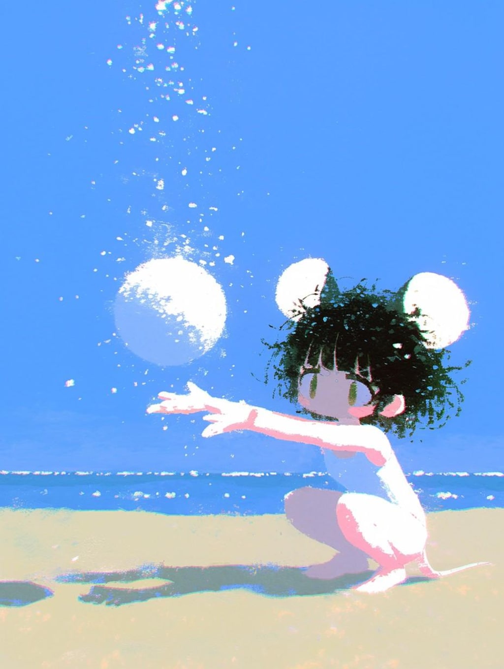 跳んで！バレーボール！