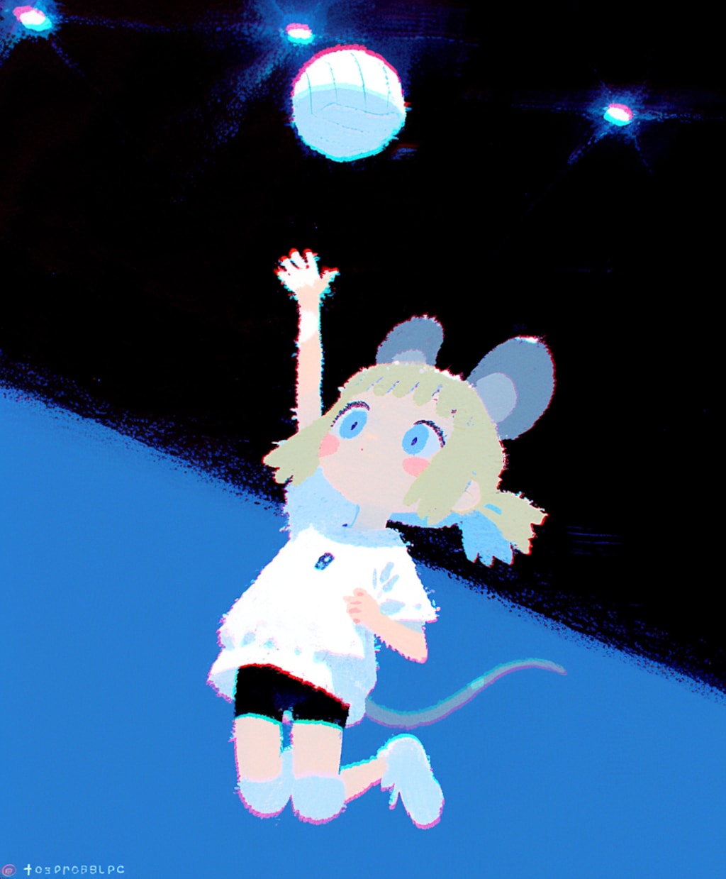 跳んで！バレーボール！