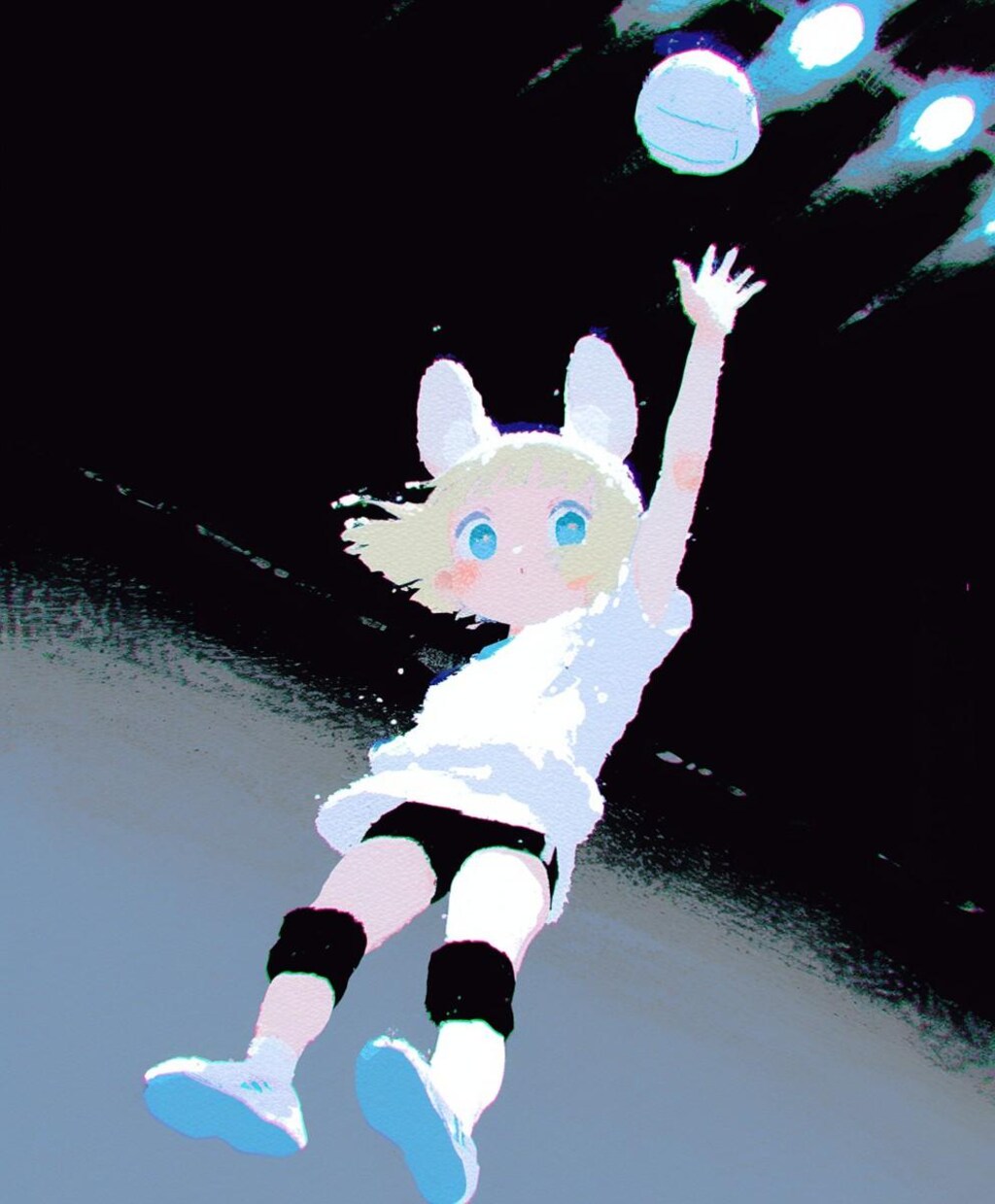 跳んで！バレーボール！