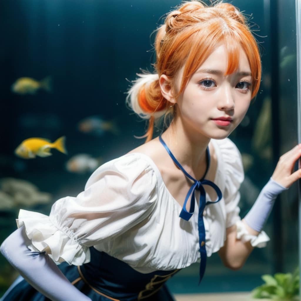 お魚大好きなMIRAGEちゃん