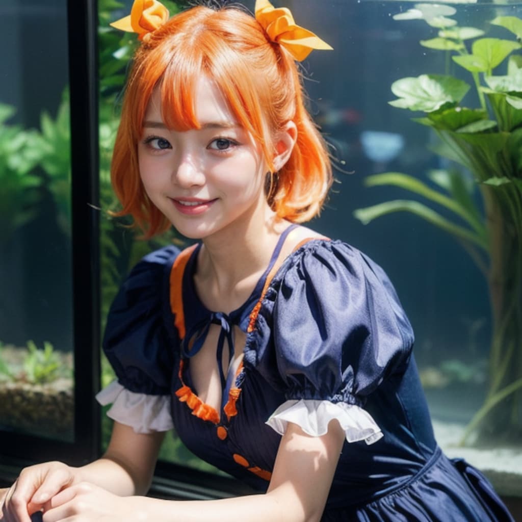 お魚大好きなMIRAGEちゃん