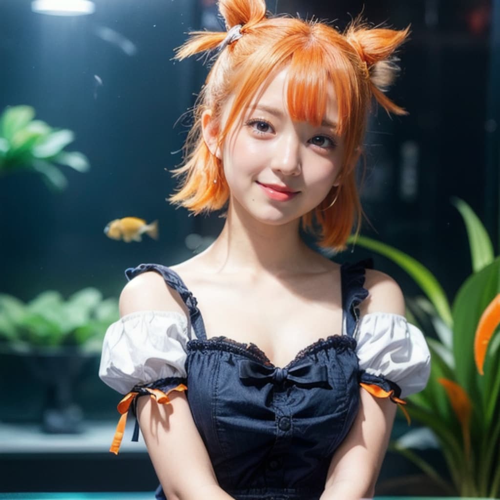 お魚大好きなMIRAGEちゃん