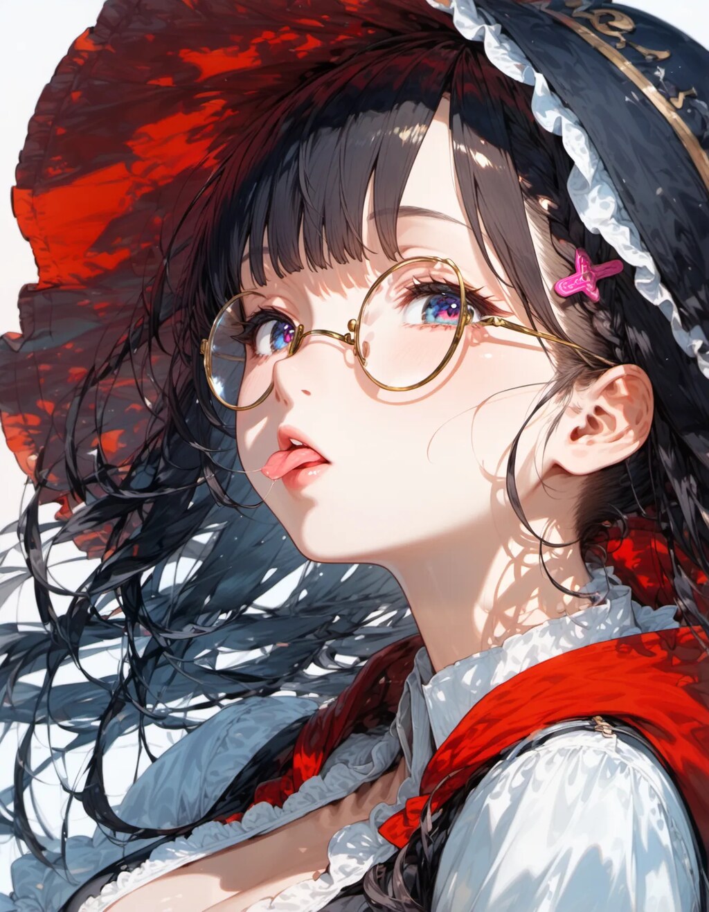 Scarlet Hood, Sapphire Eyes
