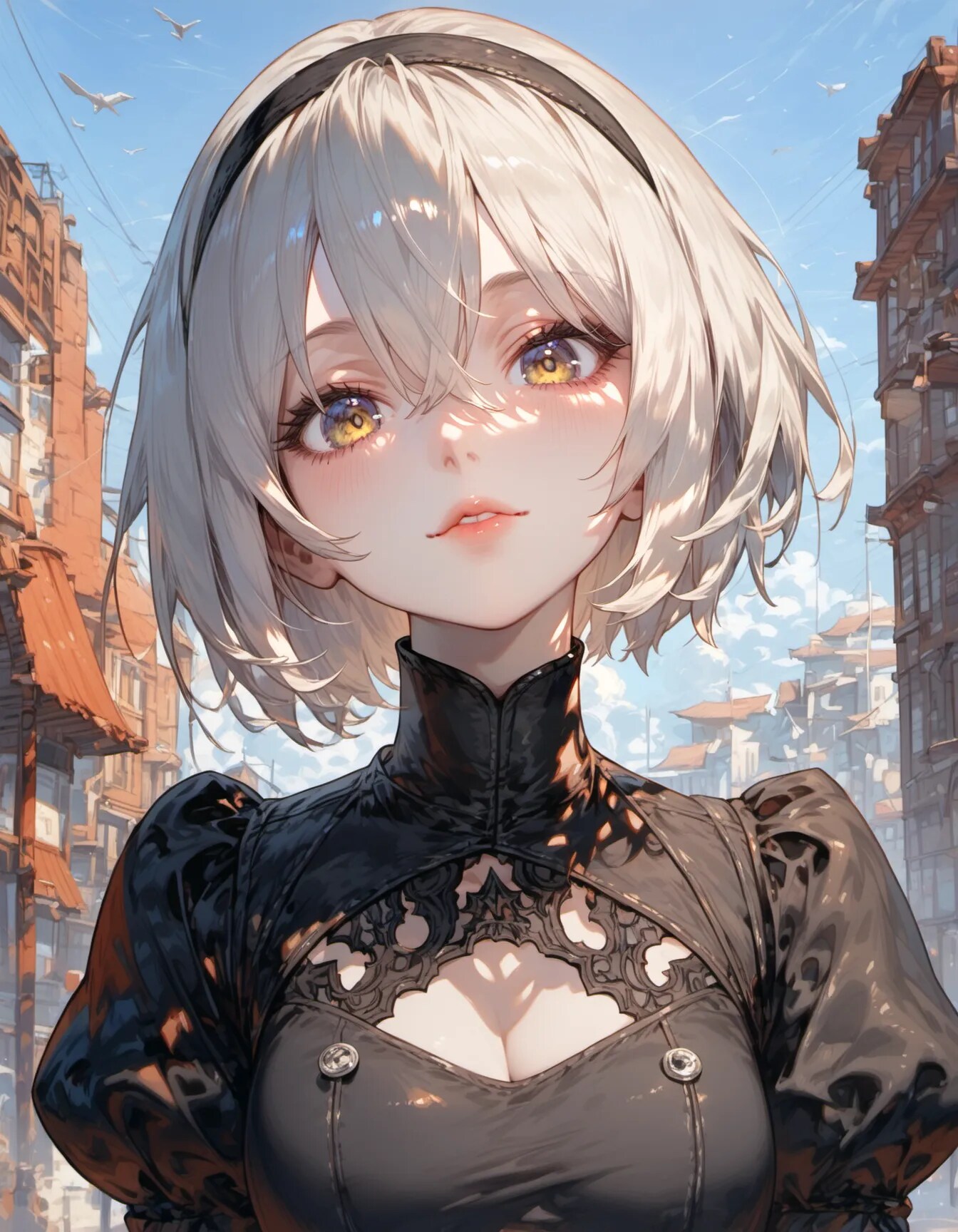 Gilded Eyes of the City | の人気AIイラスト・グラビア