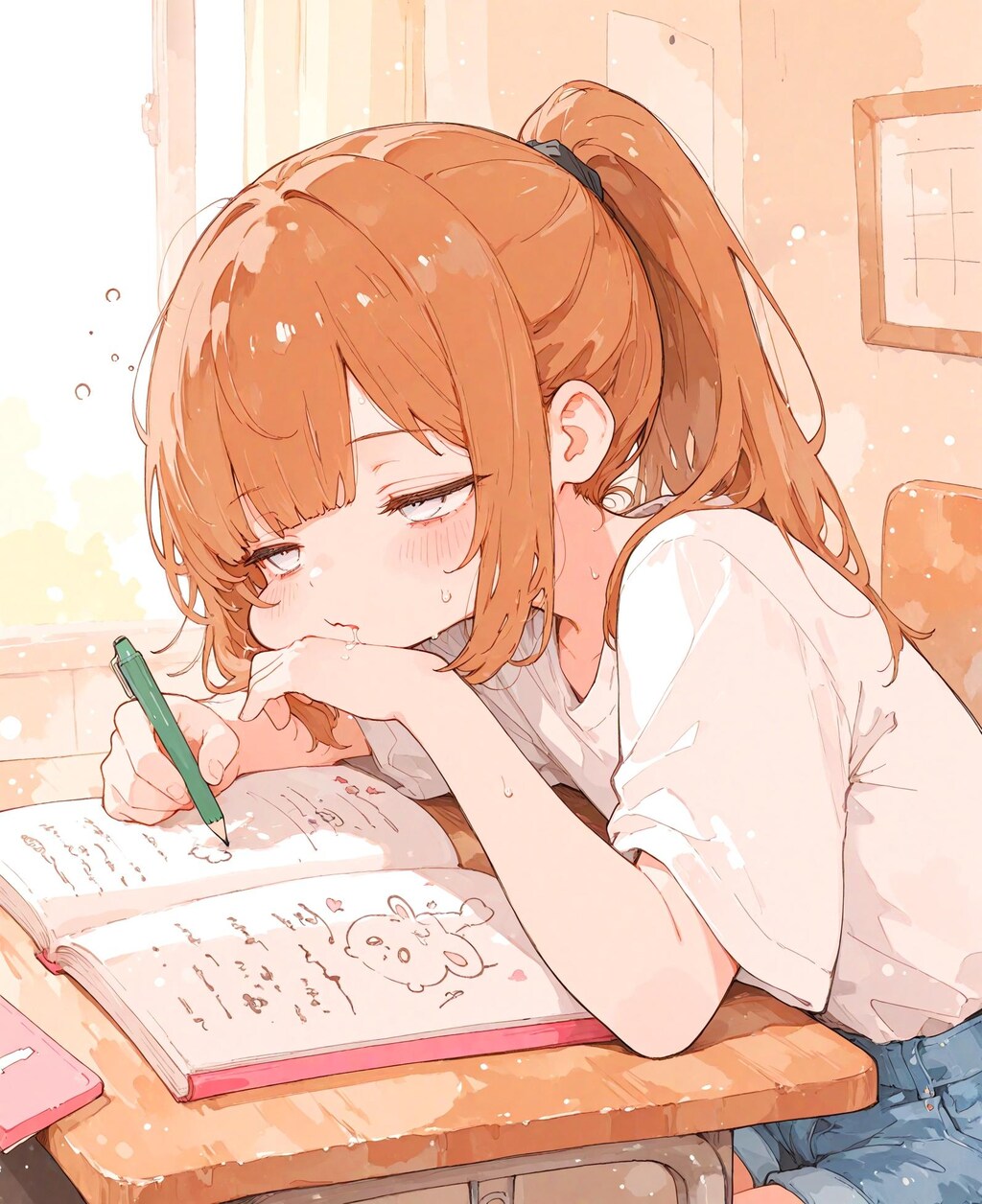 もうだめだ少女