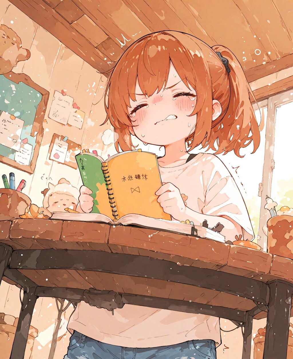 もうだめだ少女