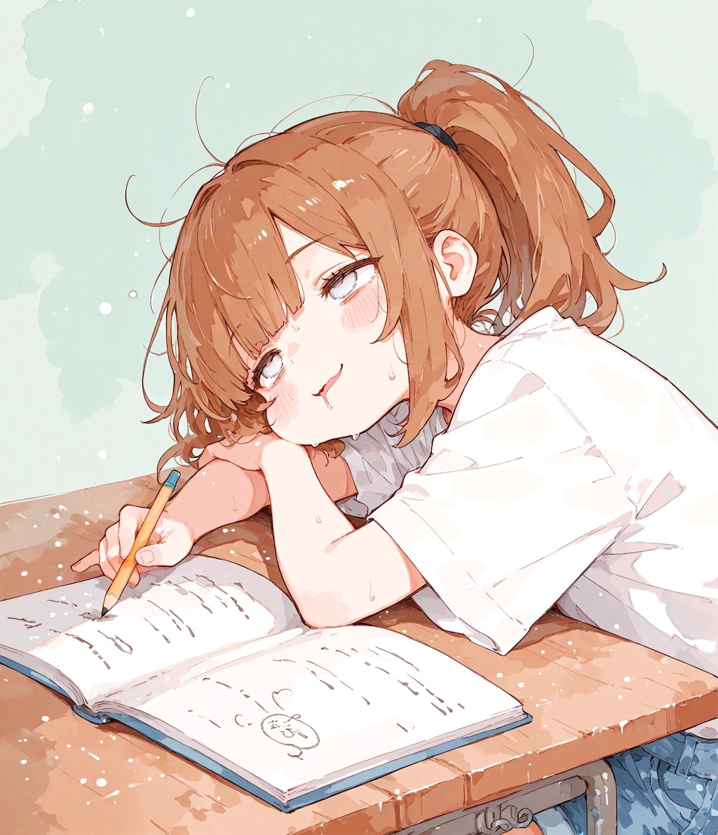 もうだめだ少女