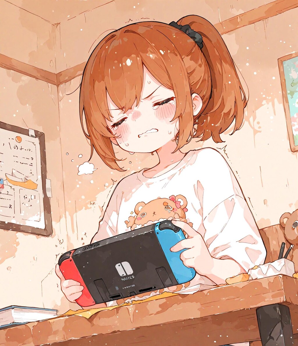 もうだめだ少女