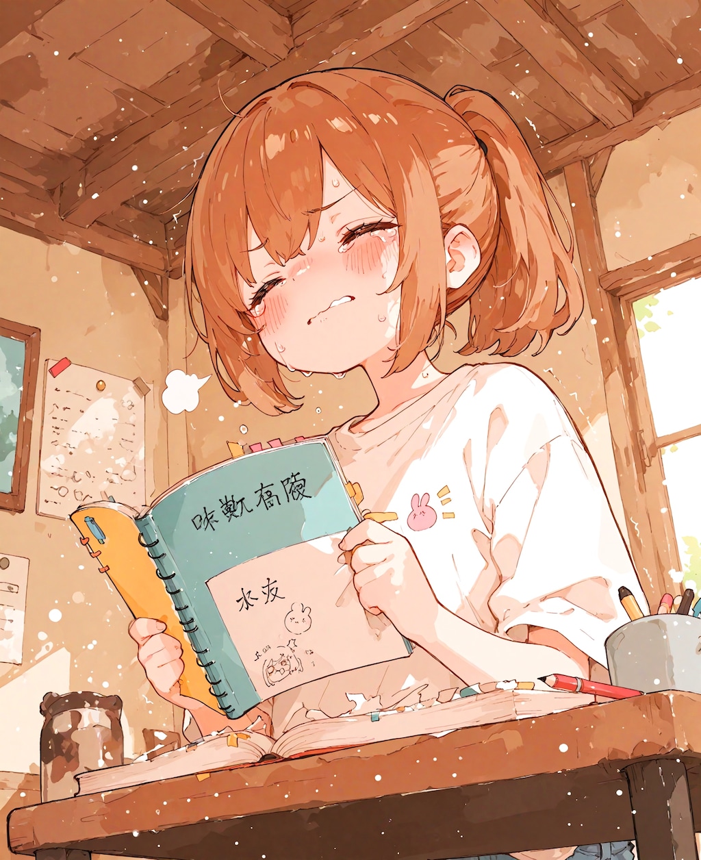 もうだめだ少女