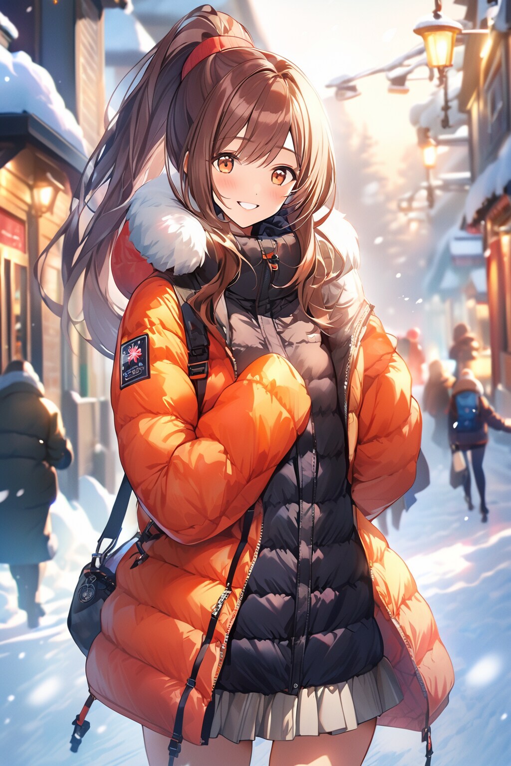 寒い冬の日 | の人気AIイラスト・グラビア