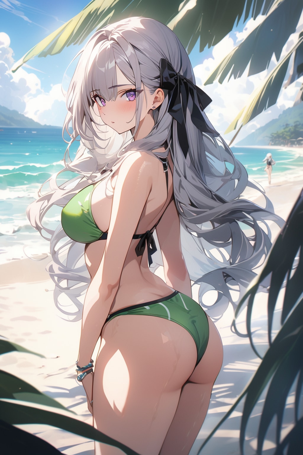 緑のビキニのVEGAちゃん
