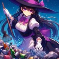 ゴミの日に掃除する、魔女なうちの子★その2(8枚) 5枚目